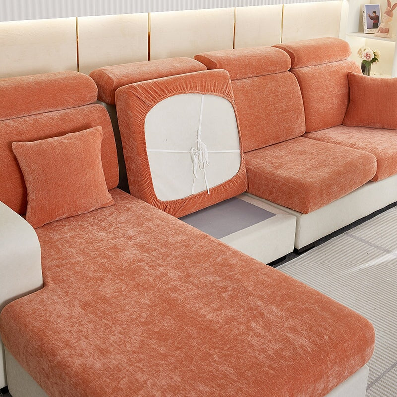 Sectional Sofa Cover | Chenille