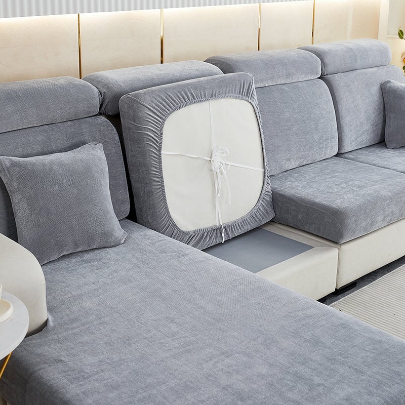Sectional Sofa Cover | Chenille