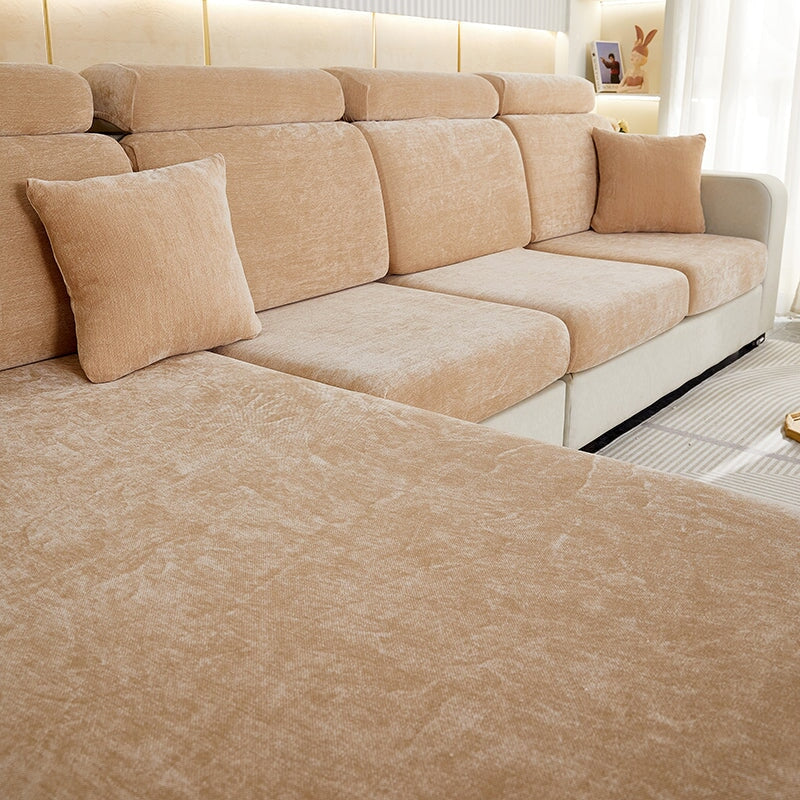 Sectional Sofa Cover | Chenille