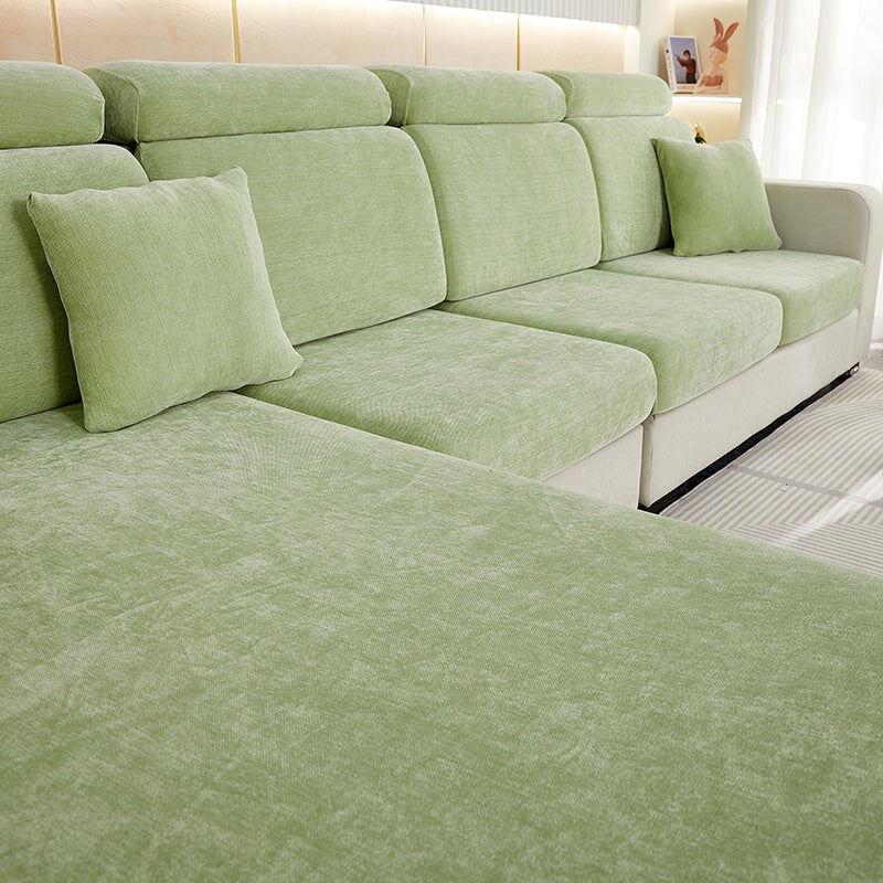Sectional Sofa Cover | Chenille