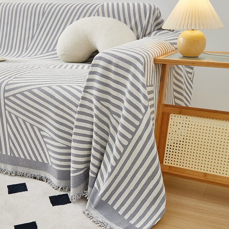 Sofa Throw Cover | Striped