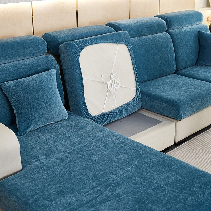 Sectional Sofa Cover | Chenille