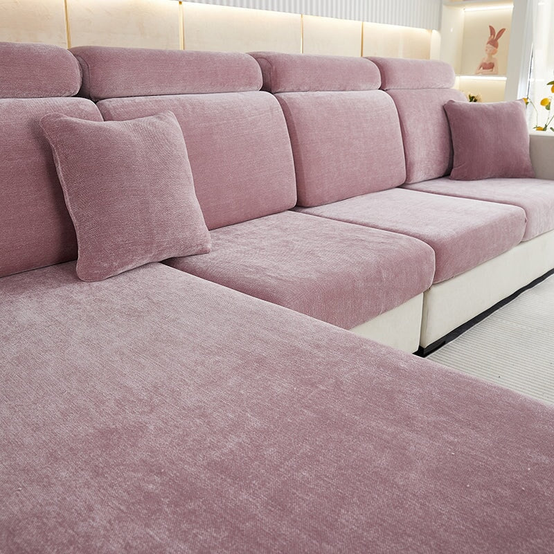 Sectional Sofa Cover | Chenille