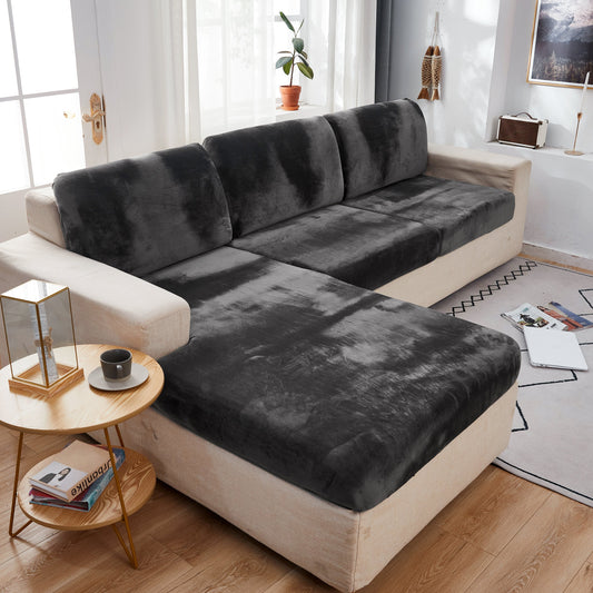 Sectional Sofa Cover | Velvet (Special Sizes)