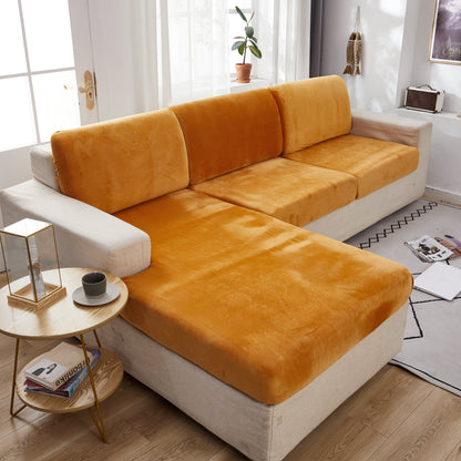 Sectional Sofa Cover | Velvet (Special Sizes)