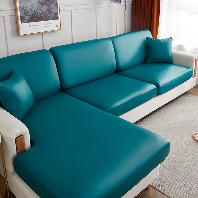 Sectional Sofa Cover (Waterproof) | Leather