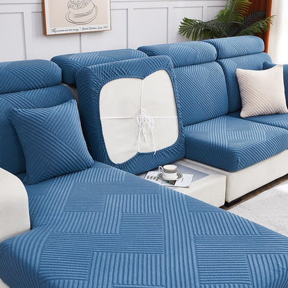 Sectional Sofa Cover | Zig Zag