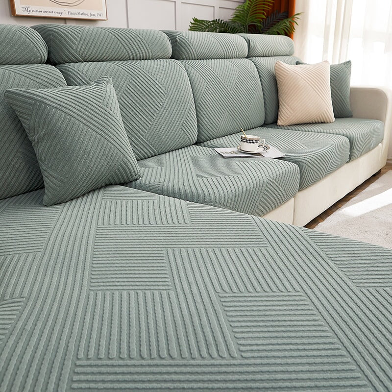 Sectional Sofa Cover | Zig Zag