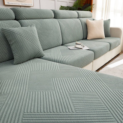 Sectional Sofa Cover | Zig Zag