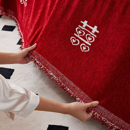 Sofa Throw Cover | Rosy
